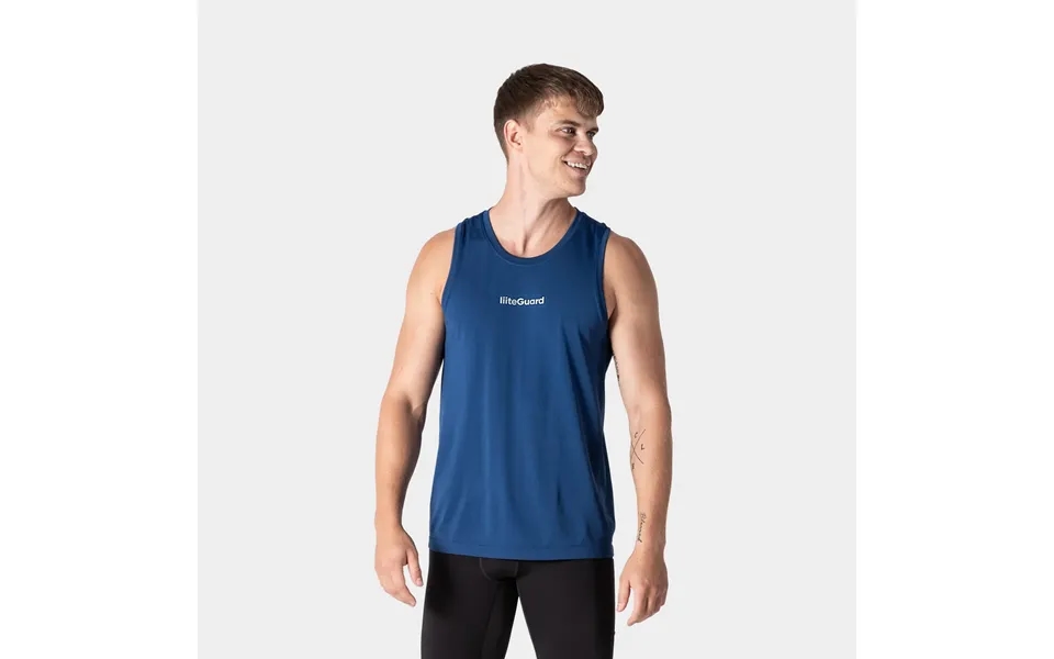 Re-liite Singlet Men - Blue Melange