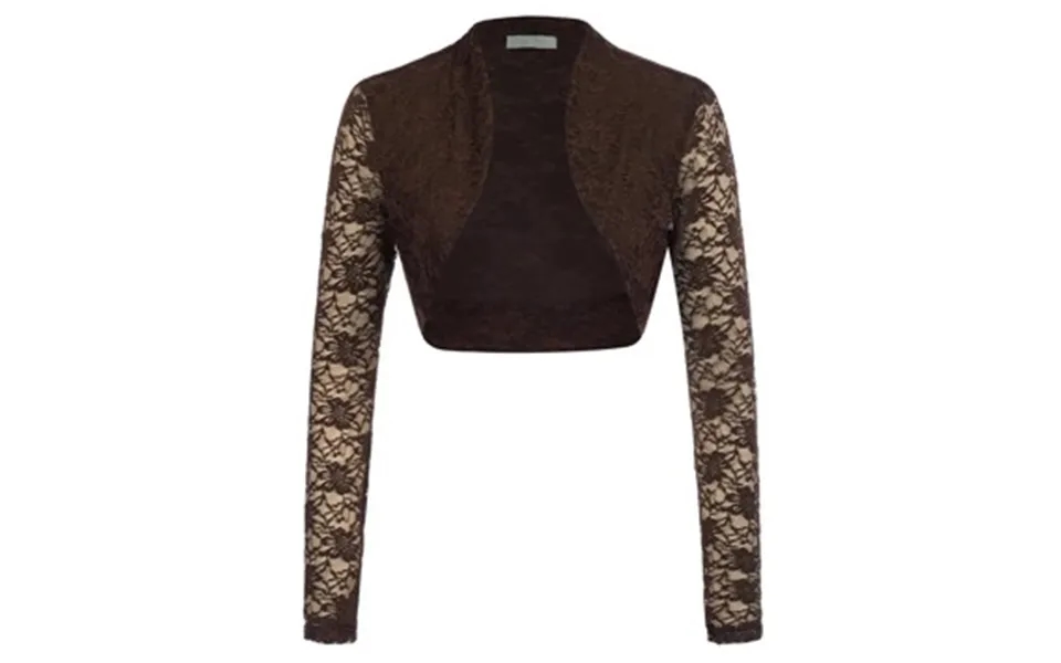 Blonde Bolero, Linea - Langærmet Blonde Bolero, Chokolade