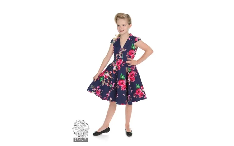 Børne Swing Kjole Mini Midnight Garden