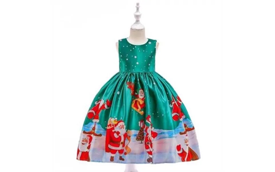 Børnejulekjole Little Dancer - Grøn