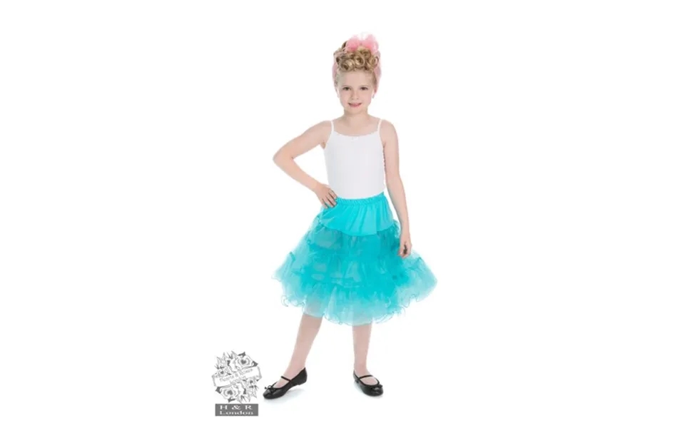 Børneskørt - Frostblå