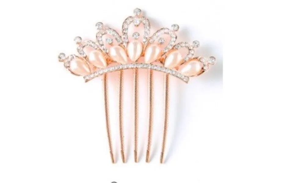 Hårkam - Perlekrone