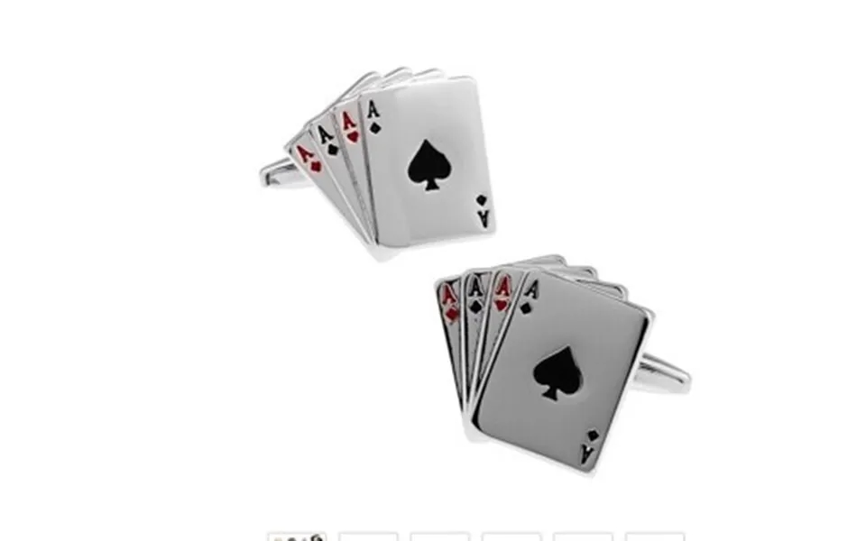 Manchetknapper Kortspil