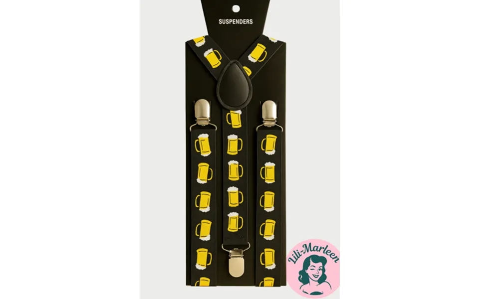 Seler Til Mænd Beer Style Ølmotiv Perfekt Til Oktoberfest