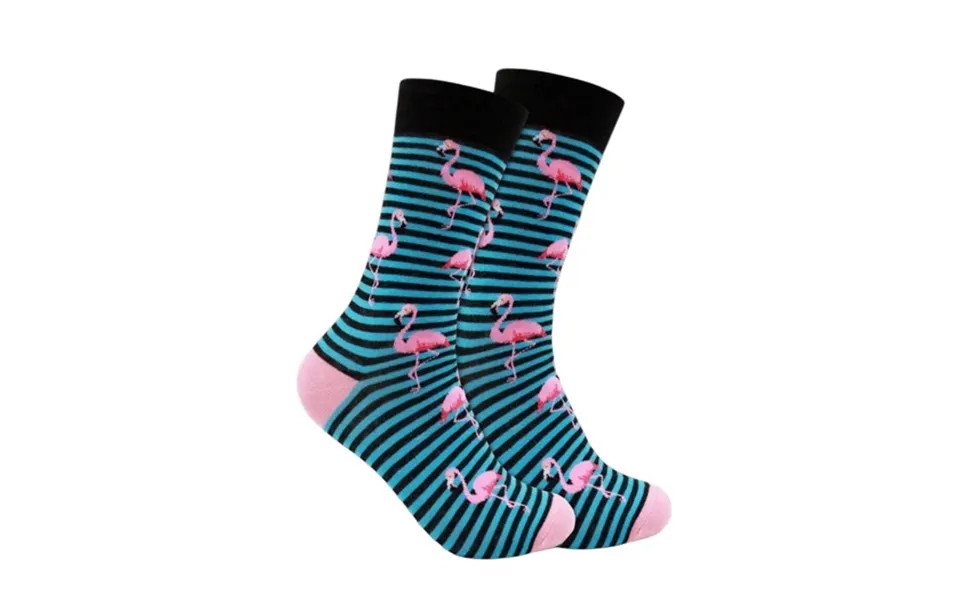 Sjove Sokker Til Mænd - Flamingo Dream