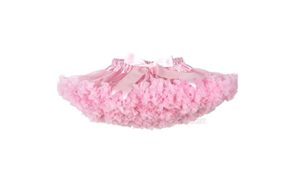 Strutskørt, Lyserødt - Det Sødeste Strutskørt Til Børn Med Silkebånd