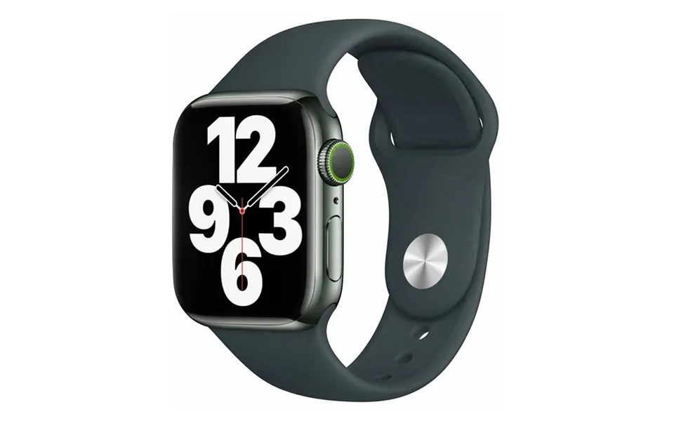 Lippa Apple Watch Silikonerem 38 40 41 - Mørkegrøn