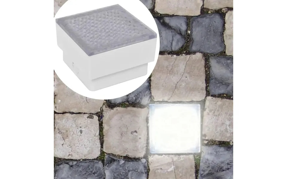 2 Led Nedgravet Lys 100 X 100 X 68 Mm