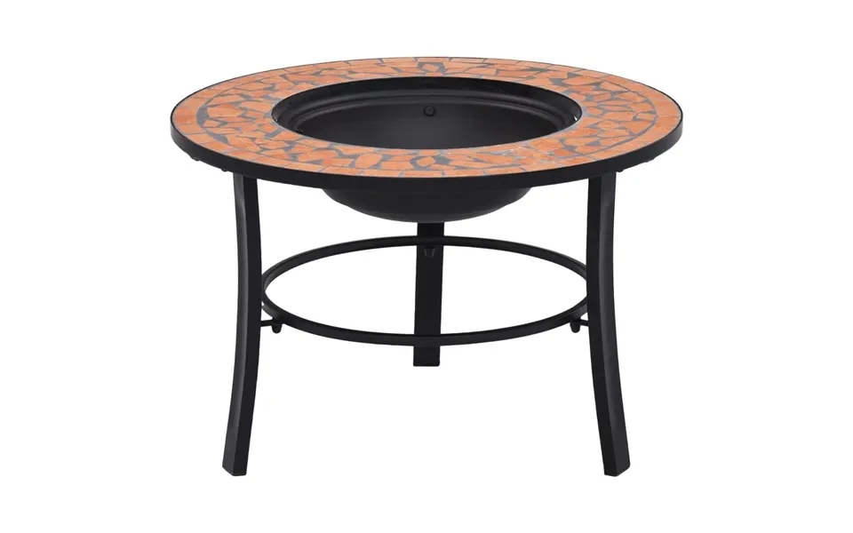 Bålfad Mosaik 68 Cm Keramik Terracottafarvet