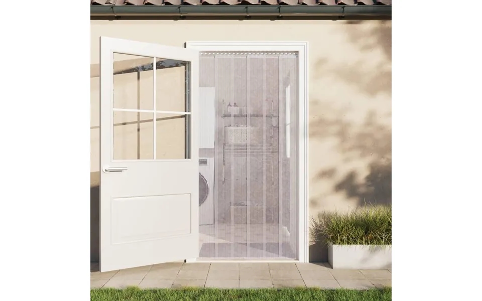 Bændelgardin 200 Mm X 1,6 Mm 50 M Pvc Transparent