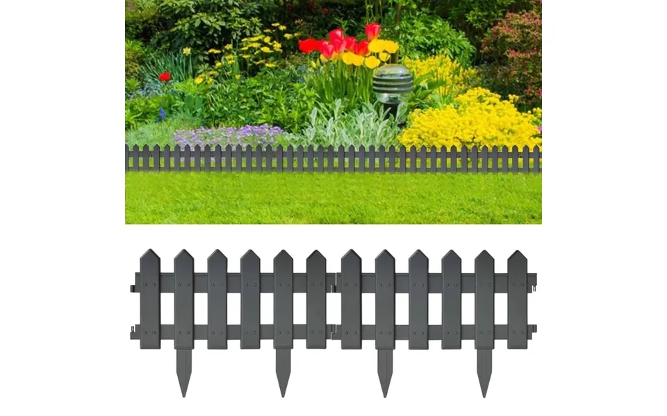 Bedhegn 25 Stk. 10 M Pp Antracitgrå