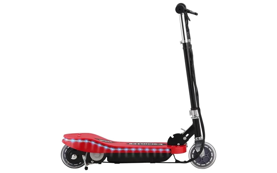 Elektrisk Løbehjul Med Led 120 W Rød