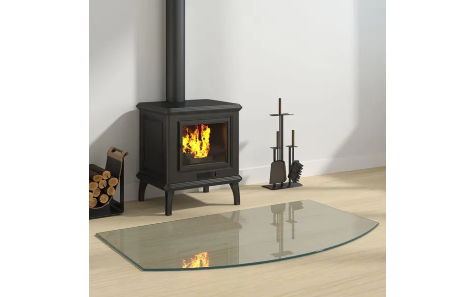 Glasplade Til Pejs 100x60 Cm