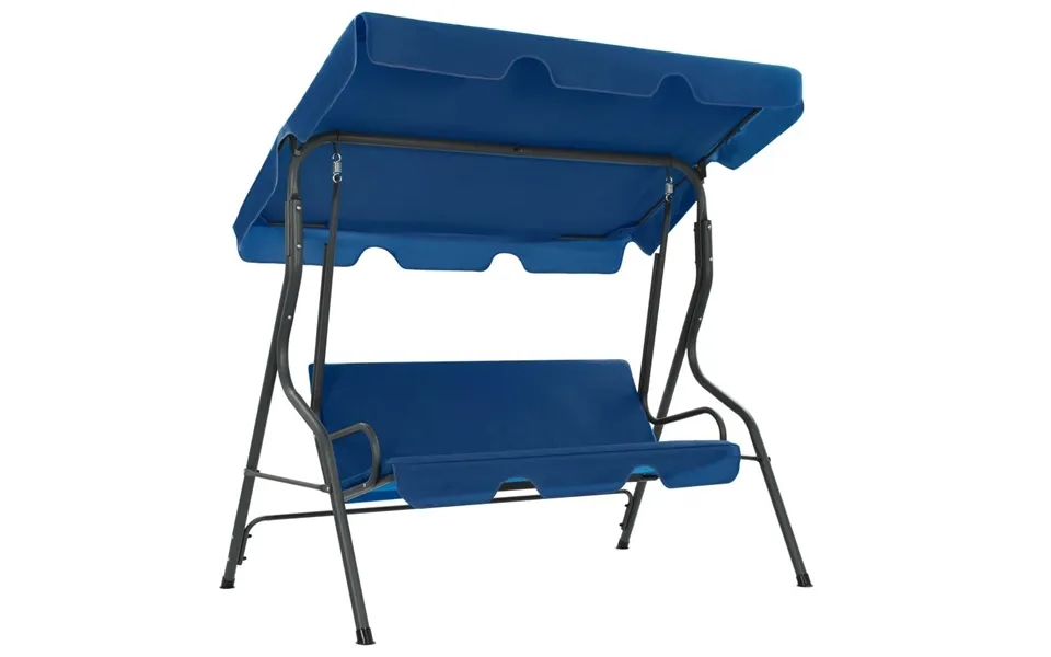 Gyngesofa Til Haven 170x110x153 Cm Stof Mørkeblå