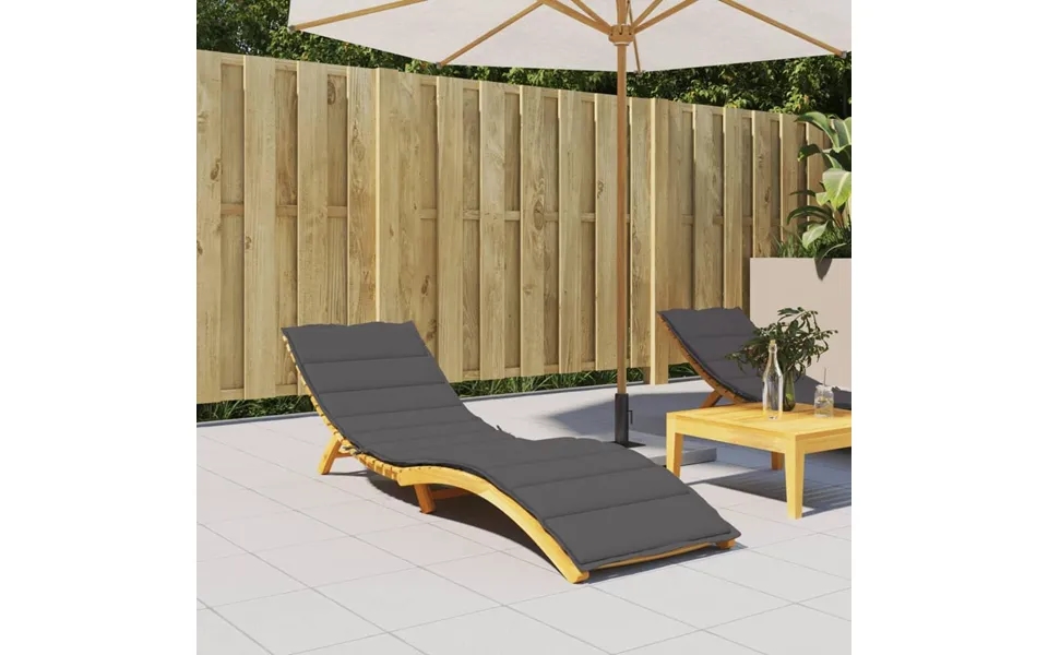 Hynde Til Dækstol 200x50x3 Cm Oxfordstof Antracitgrå