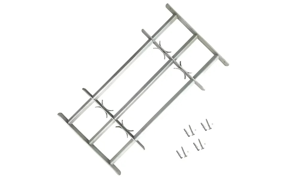 Justérbart Gitter Til Vinduer M. 3 Tværstænger 700-1050 Mm