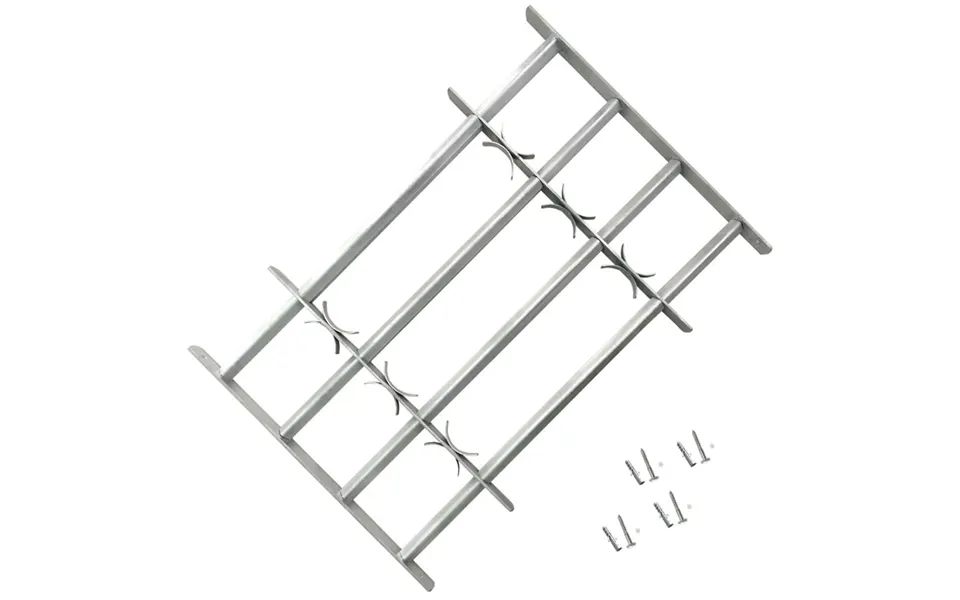 Justérbart Gitter Til Vinduer M. 4 Tværstænger 700-1050 Mm