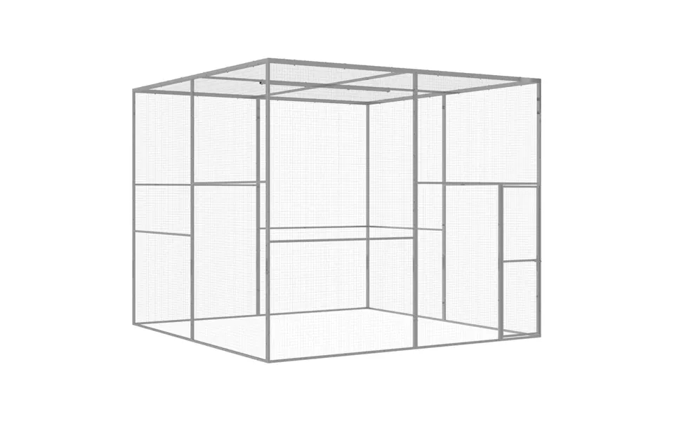 Kattebur 3x3x2,5 Cm Galvaniseret Stål