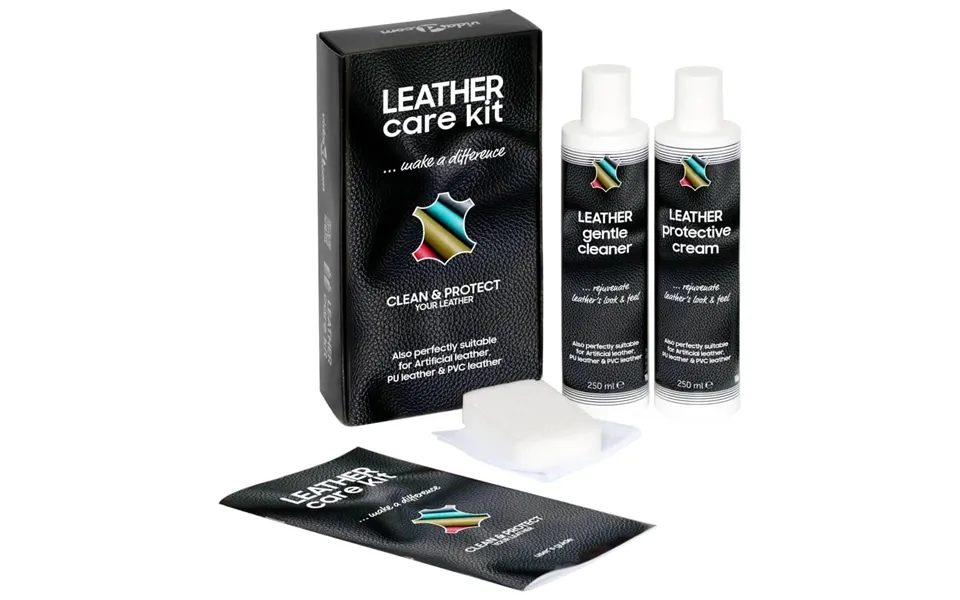 Plejesæt Til Læder 2x250 Ml Care Kit