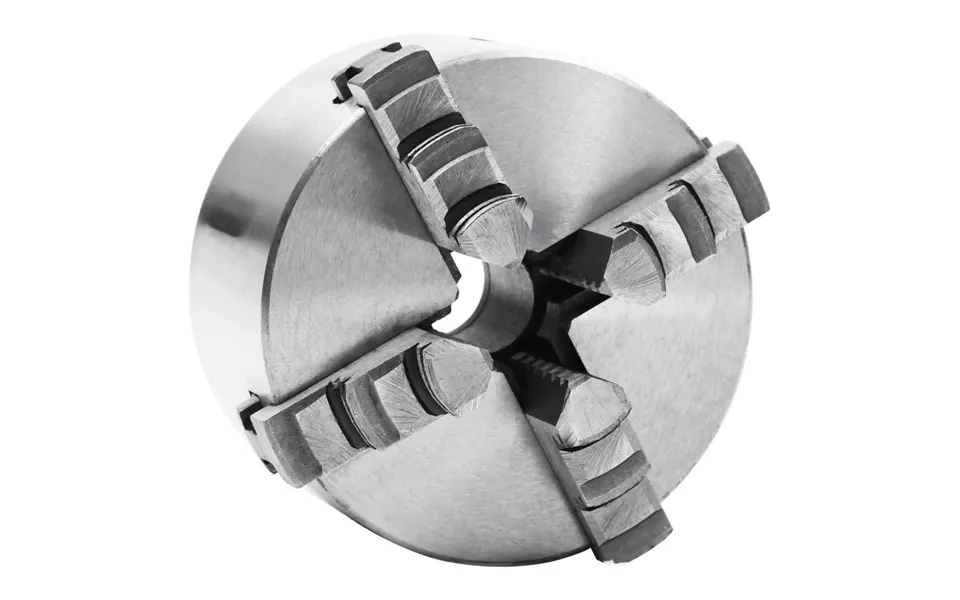 Selv-centrerende Patron Til Drejebænk 4 Kæber 100 Mm Stål