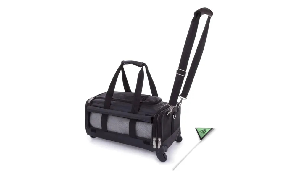 Sherpa Transporttaske Til Kæledyr Ultimate On Wheels Sort