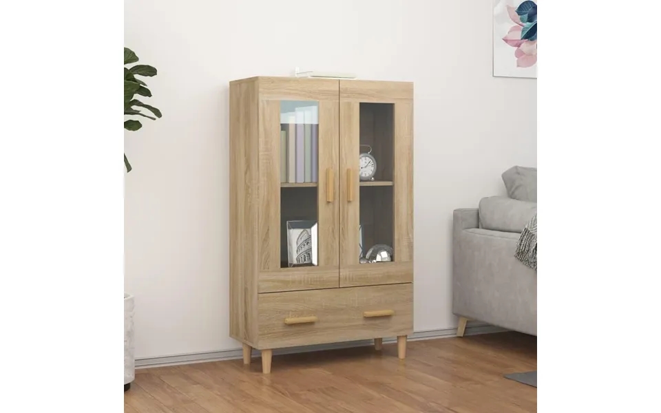 Skab 70x31x115 Cm Konstrueret Træ Sonoma-eg