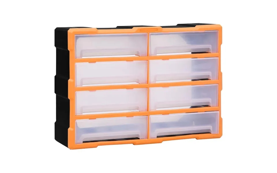 Skuffereol Med 8 Store Skuffer 52x16x37 Cm