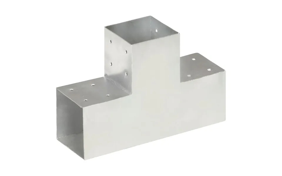 Stolpebeslag T-form 101x101 Mm Galvaniseret Metal