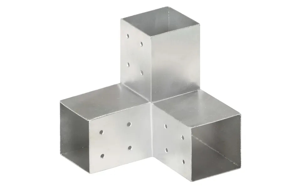 Stolpebeslag Y-form 81x81 Mm Galvaniseret Metal