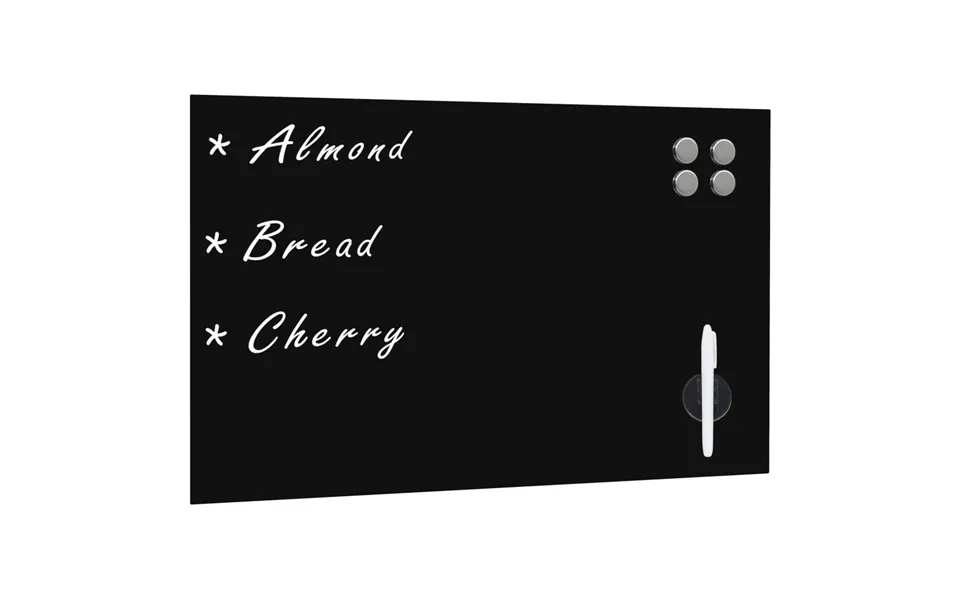 Væghængt Magnettavle 50x30 Cm Glas