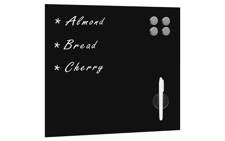 Væghængt Magnettavle 60x60 Cm Glas