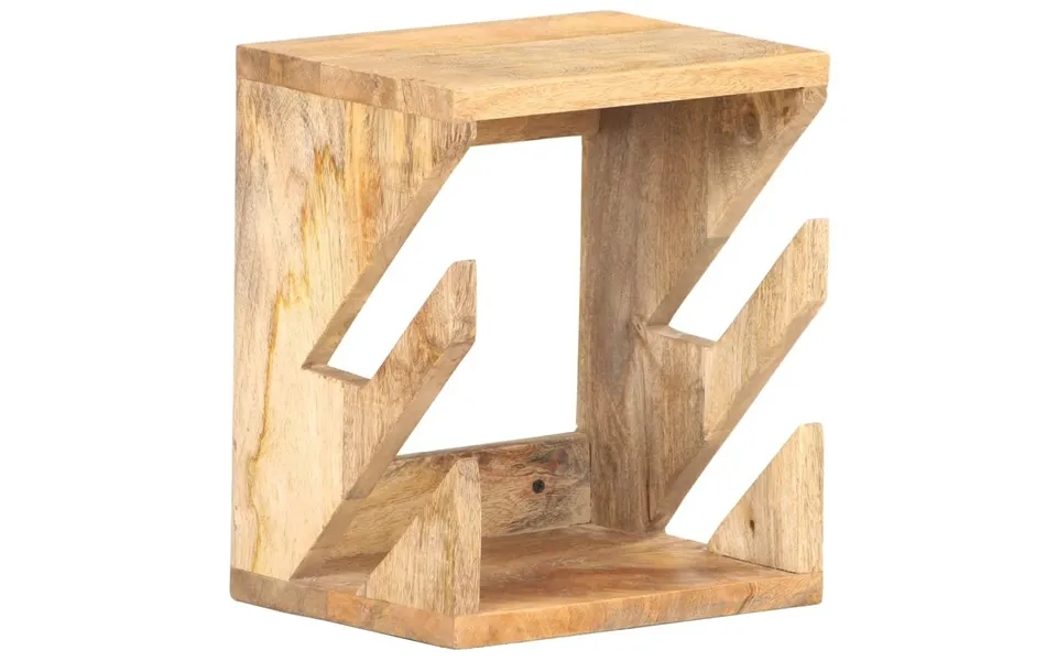 Væghængt Skateboardstativ 25x20x30 Cm Massivt Mangotræ