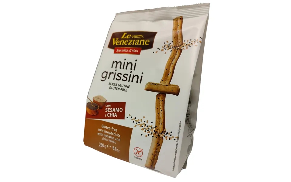 Glutenfri Grissini Med Sesam Og Chiafrø