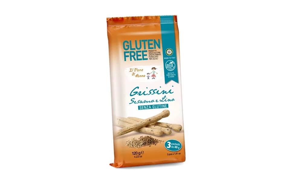 Glutenfri Grissini Med Sesam