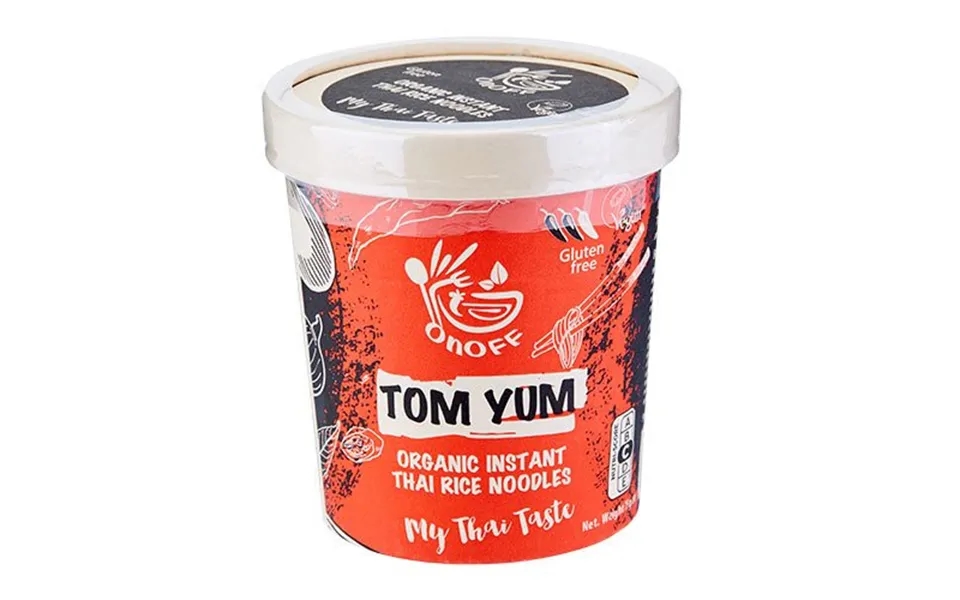 Glutenfri Instant Nudelsuppe Tom Yum