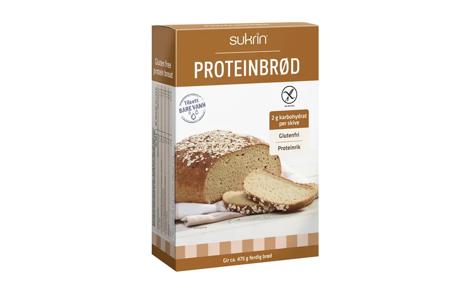 Glutenfri Proteinbrød - Sukrin