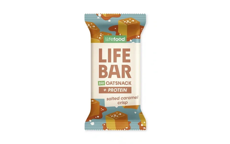 Havrebar Salted Caramel Crisp Øko Og Glutenfri