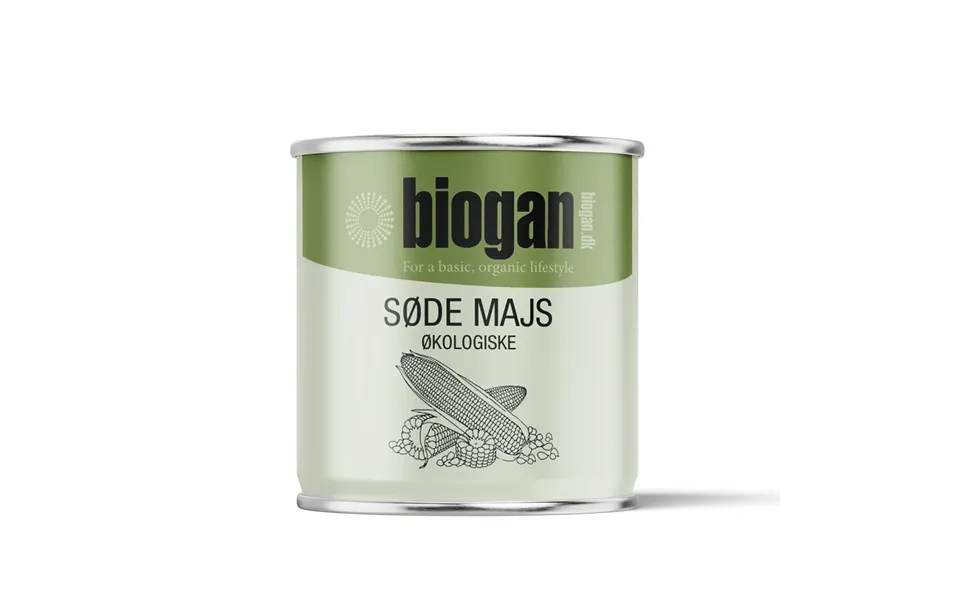 Søde Majs På Dåse - Økologisk