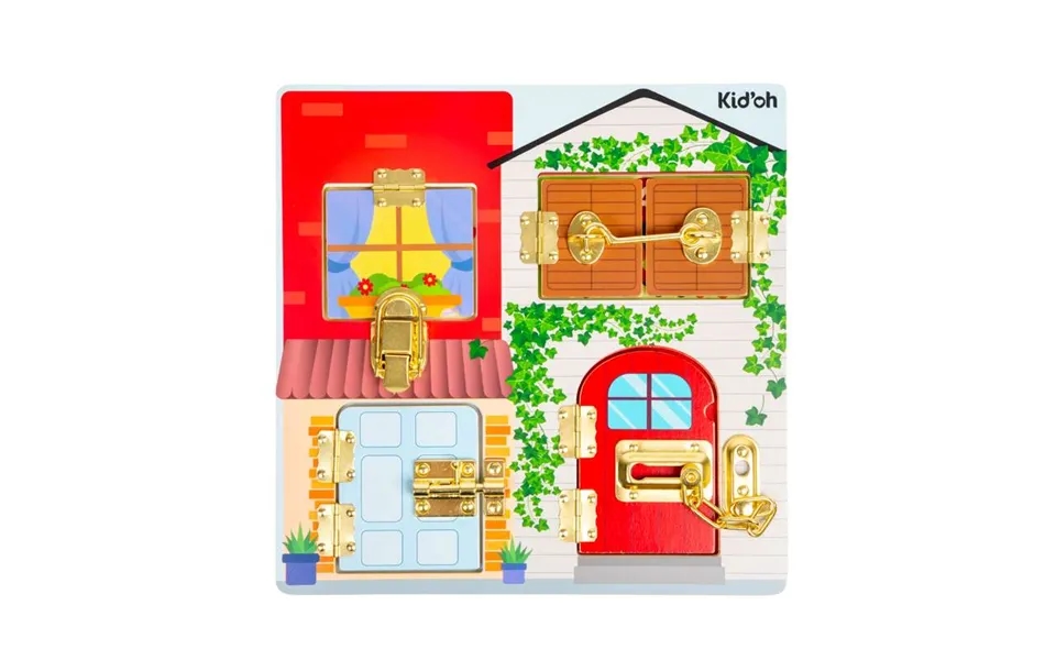 Kid'oh Låsebræt - Træ