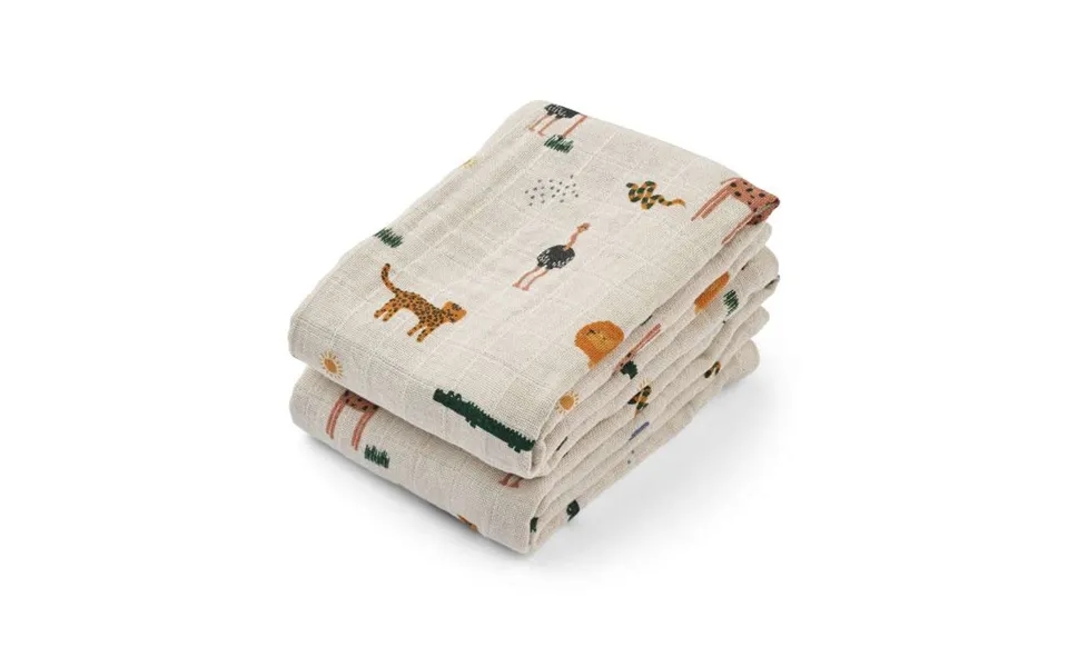 Liewood Lewis Muslin Stofbleer - 2-pak