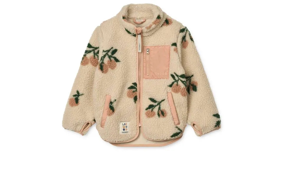 Liewood Nolan Fleecejakke - Peach Sea Shell
