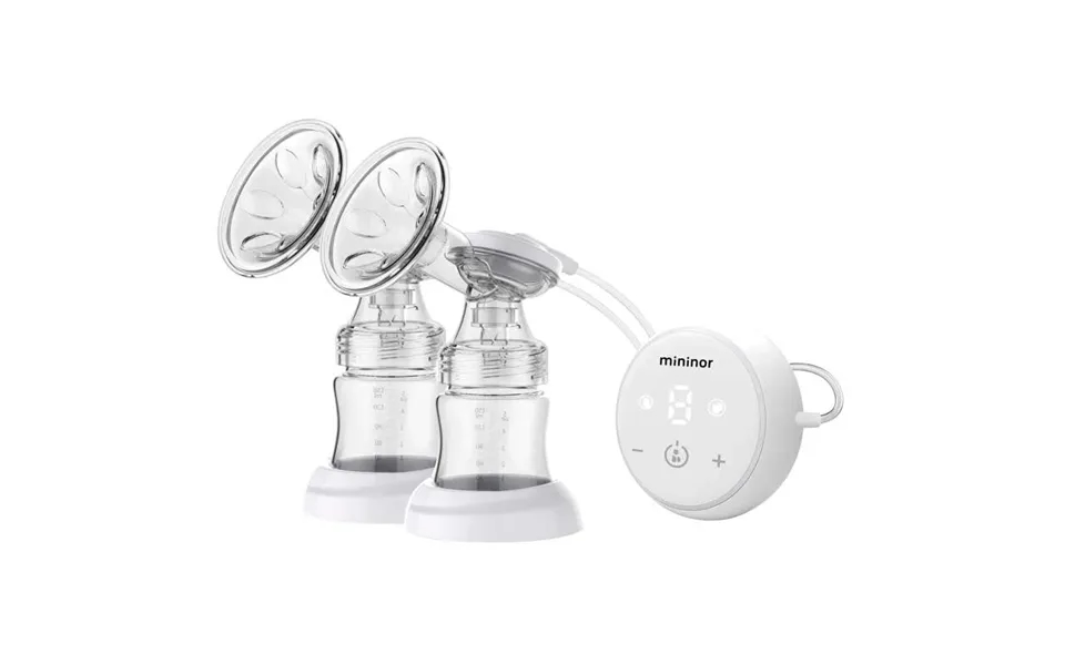Mininor Dobbelt Genopladelig Brystpumpe