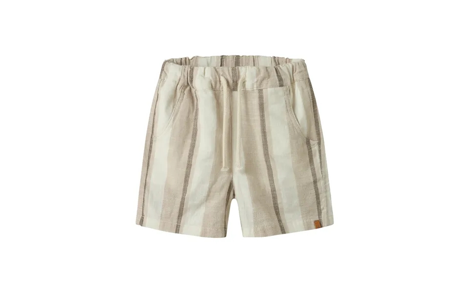Lil Atelier Fibert Loose Shorts - Coconut Milk