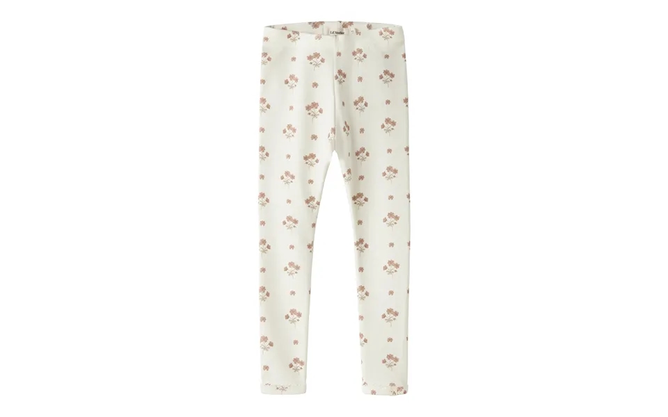 Lil Atelier Layo Sin Slim Leggings - Coconut Milk Flower Pink