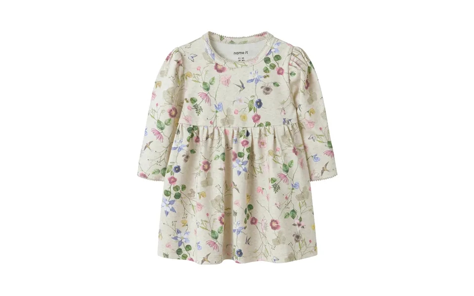 Name It Falca Dress - Peyote Melange