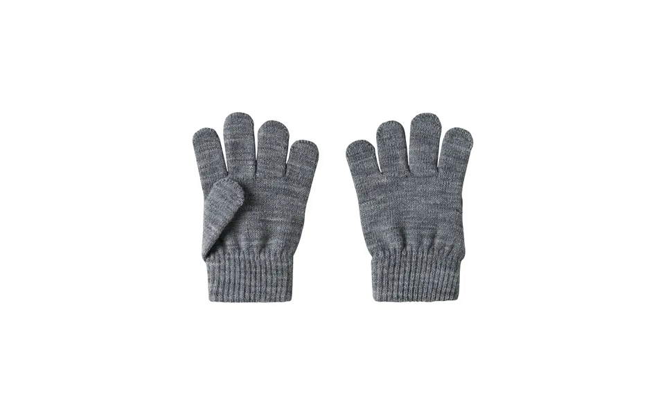 Name It Magic Knit Gloves - Grey Melange