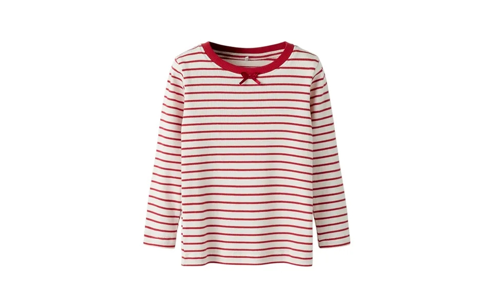 Name It Tetina Ls Slim Top - Scarlet