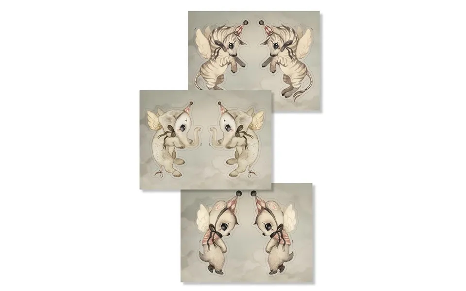 Paper Friends Fairground Friends - Mrs. Mighetto