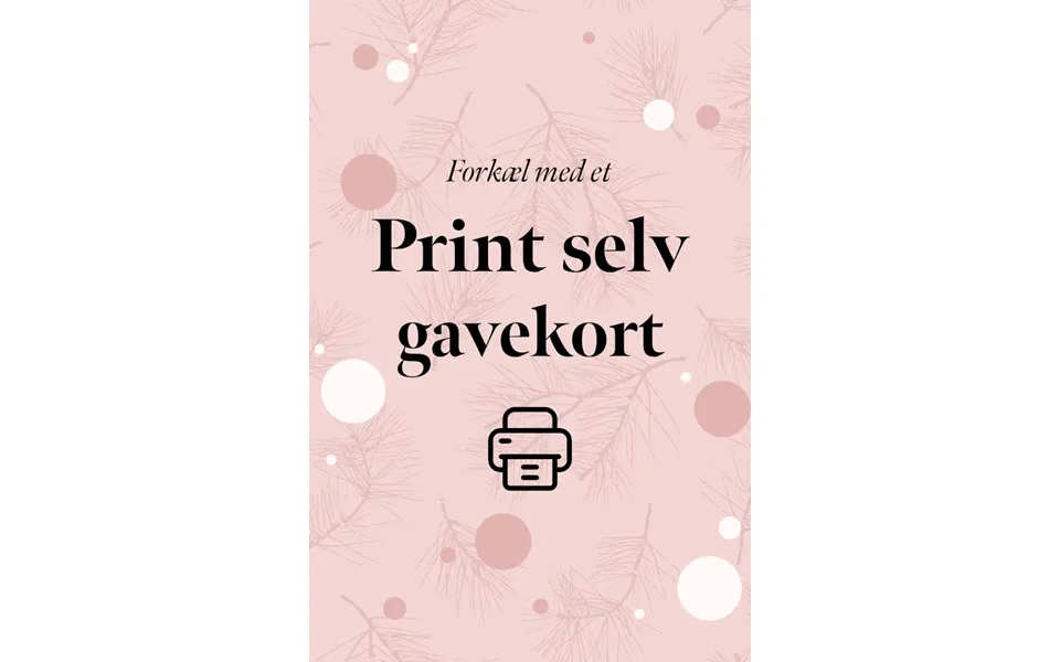 Gavekort - Der Bringer Lykke