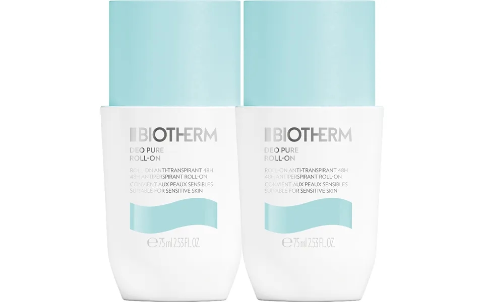 Biotherm Deo Pure Roll-on Duo 2x75 Ml